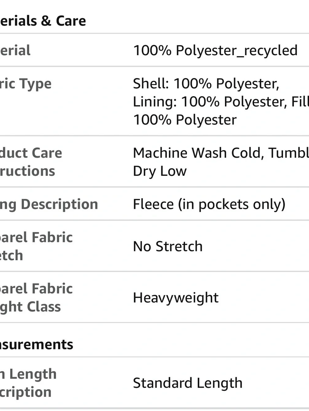 Amazon Essentials Tan/Teddy Sherpa Puffer Jacket - Brown